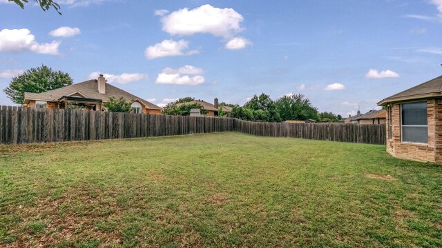 1821 Sandpiper Dr, Weatherford, TX 76088 - view of yard