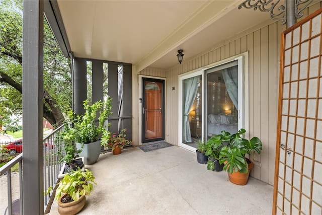 view of property entrance