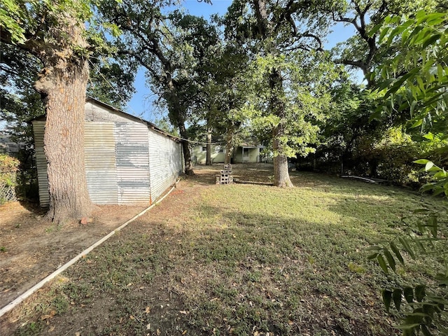 view of yard