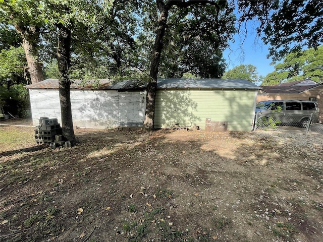 view of property exterior