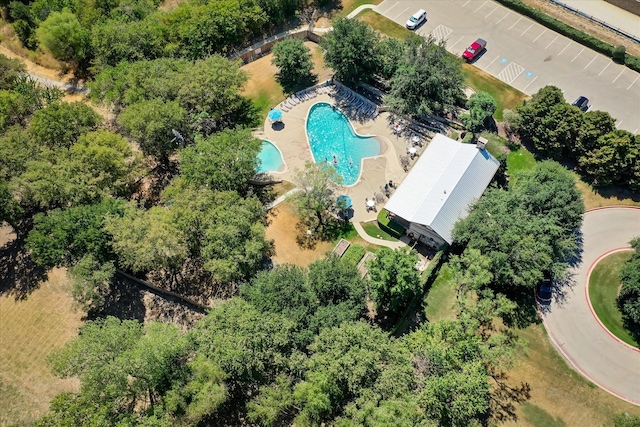 drone / aerial view