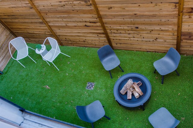 2214 Annex Ave Unit 105, Dallas, TX 75204 - view of yard