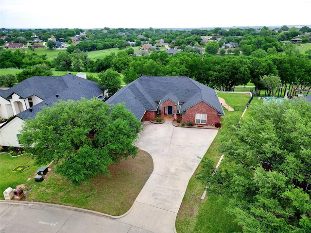 aerial view