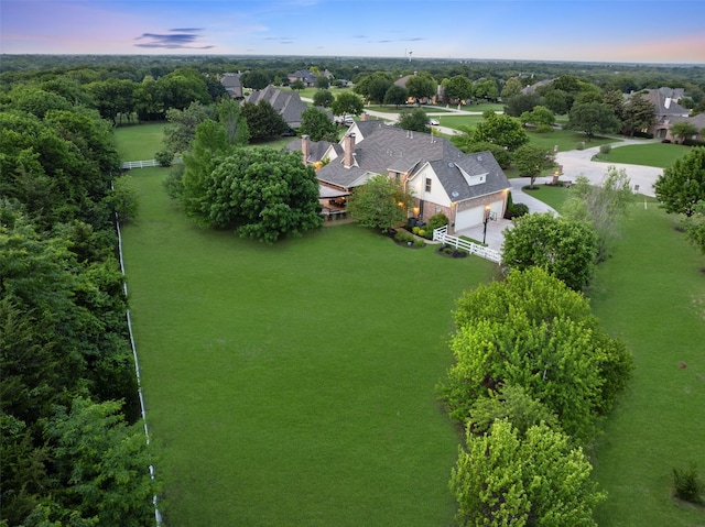 drone / aerial view