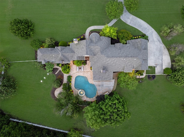 aerial view