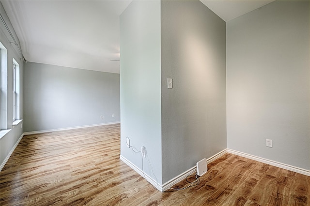 2620 Argyle Shore Dr, Rockwall, TX 75087 - spare room featuring baseboards and wood finished floors