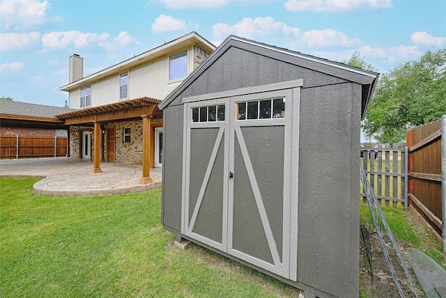 2620 Argyle Shore Dr, Rockwall, TX 75087 - view of shed with fence