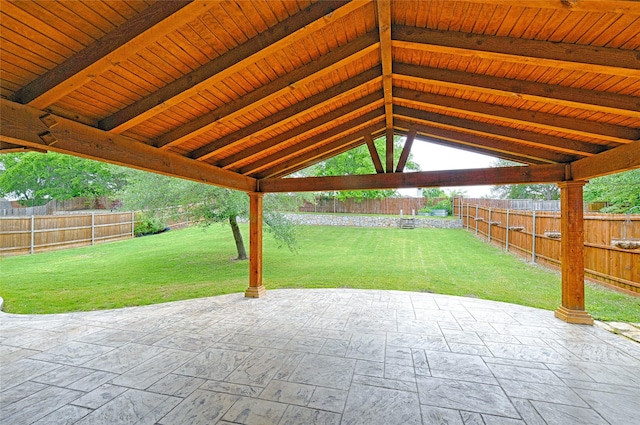 2620 Argyle Shore Dr, Rockwall, TX 75087 - view of patio / terrace with a fenced backyard