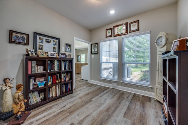 1314 Fleming Rd, Bells, TX 75414 - interior space featuring baseboards and wood finished floors