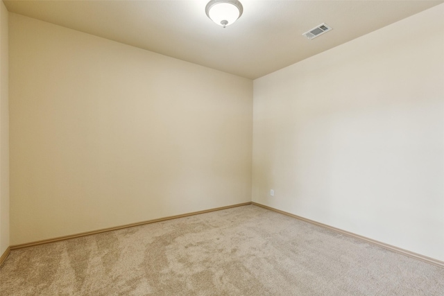 1925 Bridgeport Dr, Providence Village, TX 76227 - unfurnished room featuring baseboards, visible vents, and light colored carpet