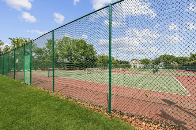 1925 Bridgeport Dr, Providence Village, TX 76227 - view of sport court with fence