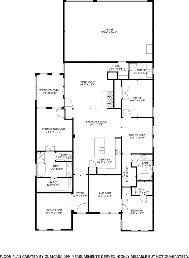 1925 Bridgeport Dr, Providence Village, TX 76227 - floor plan