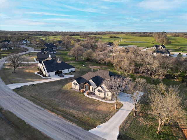 drone / aerial view