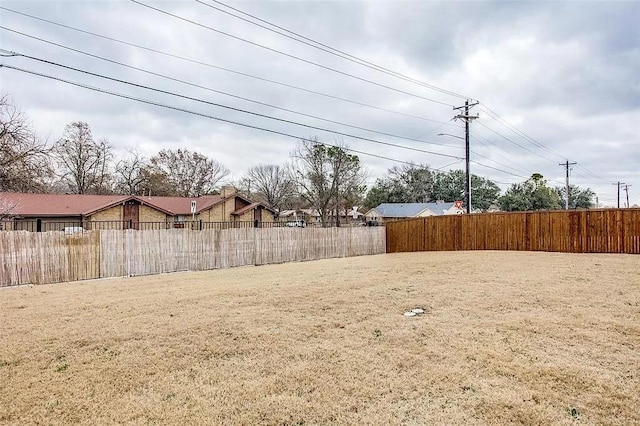 2704 Dancing Flame Dr, Denton, TX 76201 - view of yard featuring fence