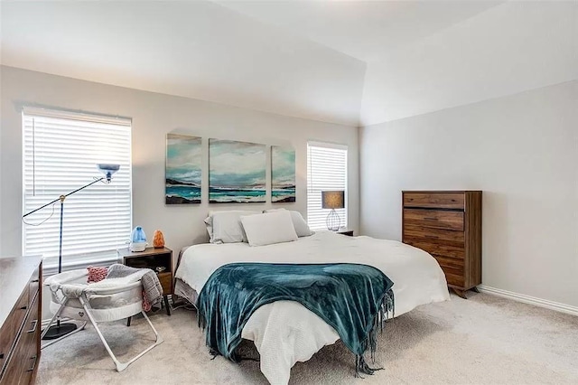 2704 Dancing Flame Dr, Denton, TX 76201 - bedroom with light carpet and baseboards