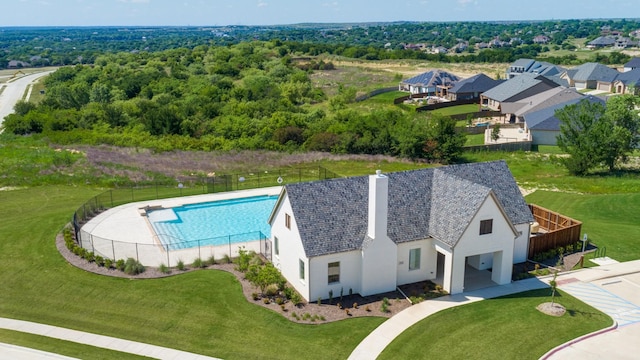 7313 Wayward Wind Dr, Fort Worth, TX 76179 - birds eye view of property