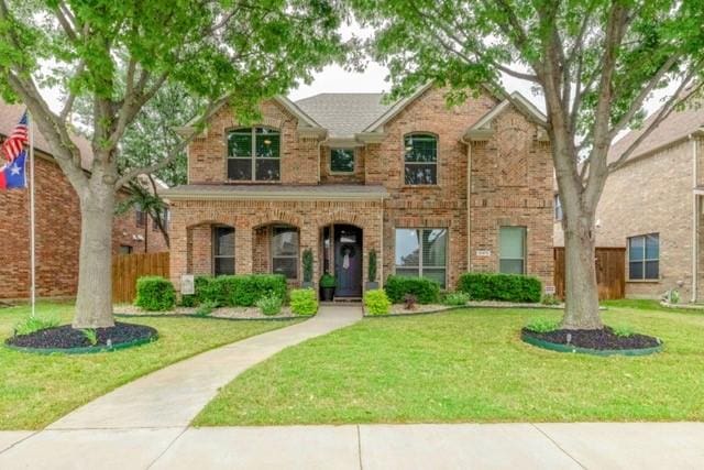 12472 Jack Pine Ct, Frisco, TX 75035 - view of front of home with brick siding