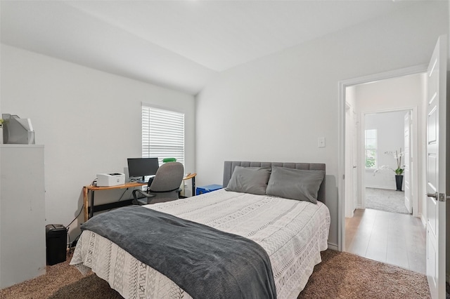 901 Cherry Blossom St, Anna, TX 75409 - bedroom featuring carpet flooring and lofted ceiling