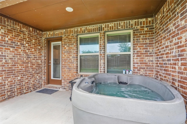 901 Cherry Blossom St, Anna, TX 75409 - view of patio / terrace featuring a hot tub