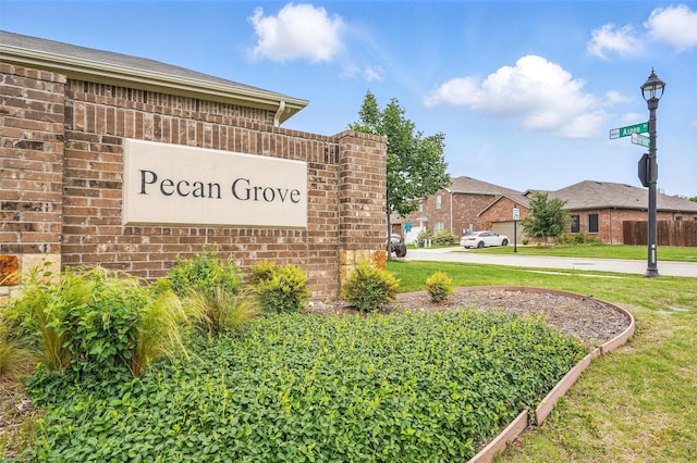 901 Cherry Blossom St, Anna, TX 75409 - community sign with a lawn