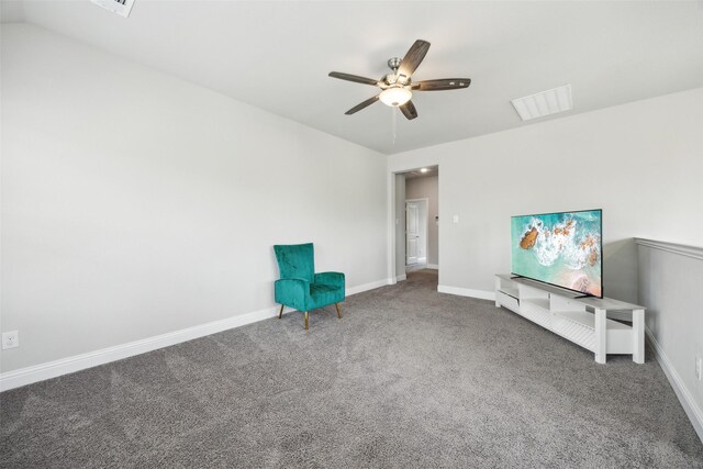 2900 Inn Kitchen Way, Mckinney, TX 75071 - unfurnished room with a ceiling fan, carpet flooring, and baseboards