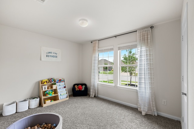 604 Stampede Ln, Princeton, TX 75407 - rec room featuring carpet and baseboards