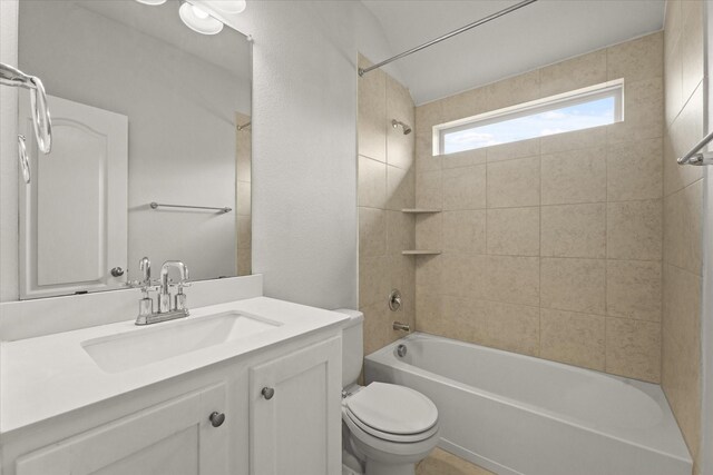 1617 Beauregard Point Dr, Wylie, TX 75098 - full bath featuring shower / bath combination, toilet, and vanity