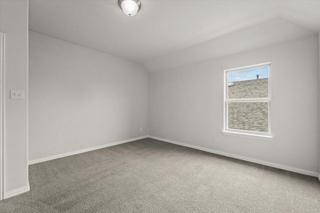 1617 Beauregard Point Dr, Wylie, TX 75098 - carpeted spare room with baseboards and vaulted ceiling