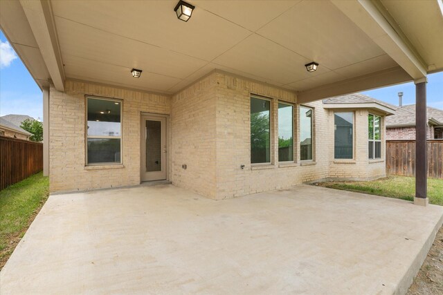 1617 Beauregard Point Dr, Wylie, TX 75098 - view of patio featuring a fenced backyard