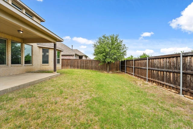 1617 Beauregard Point Dr, Wylie, TX 75098 - view of yard featuring a fenced backyard and a patio area