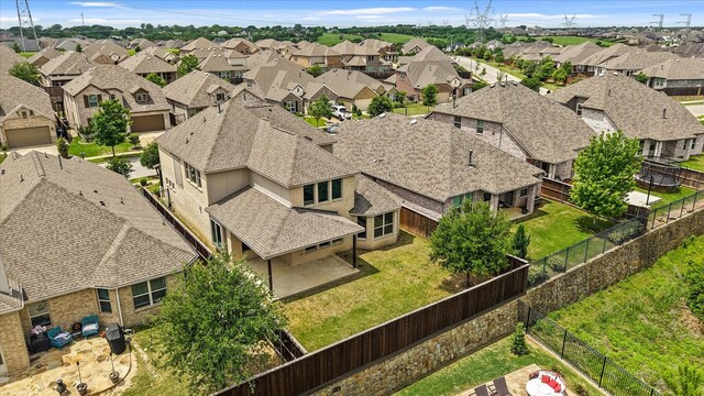 1617 Beauregard Point Dr, Wylie, TX 75098 - bird's eye view featuring a residential view