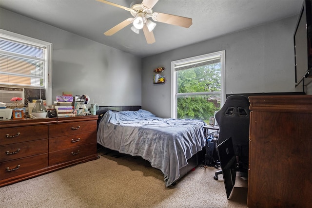 3724 Highgrove Dr, Dallas, TX 75220 - carpeted bedroom with ceiling fan