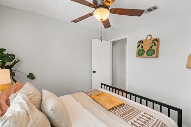 4145 Malone Ave, The Colony, TX 75056 - bedroom with ceiling fan and visible vents