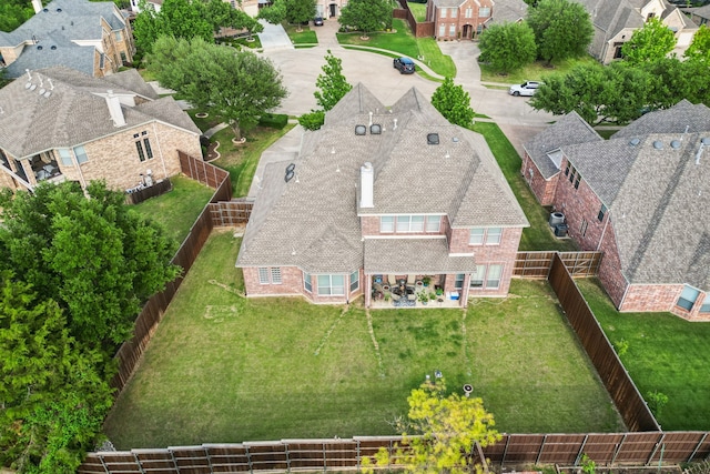 1306 Andrew Ct, Lewisville, TX 75056 - aerial perspective of suburban area