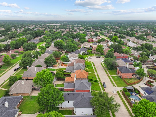 6725 Macintosh Dr, Plano, TX 75023 - bird's eye view with a residential view