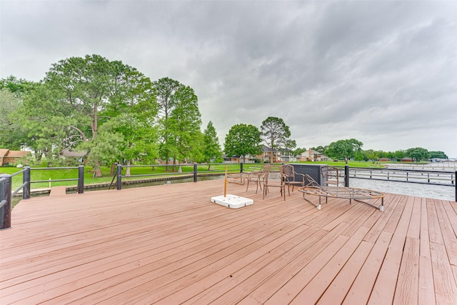 view of deck
