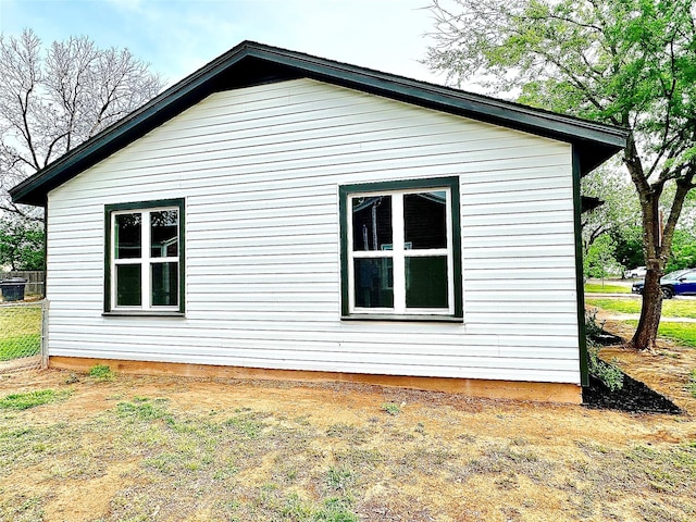 view of property exterior