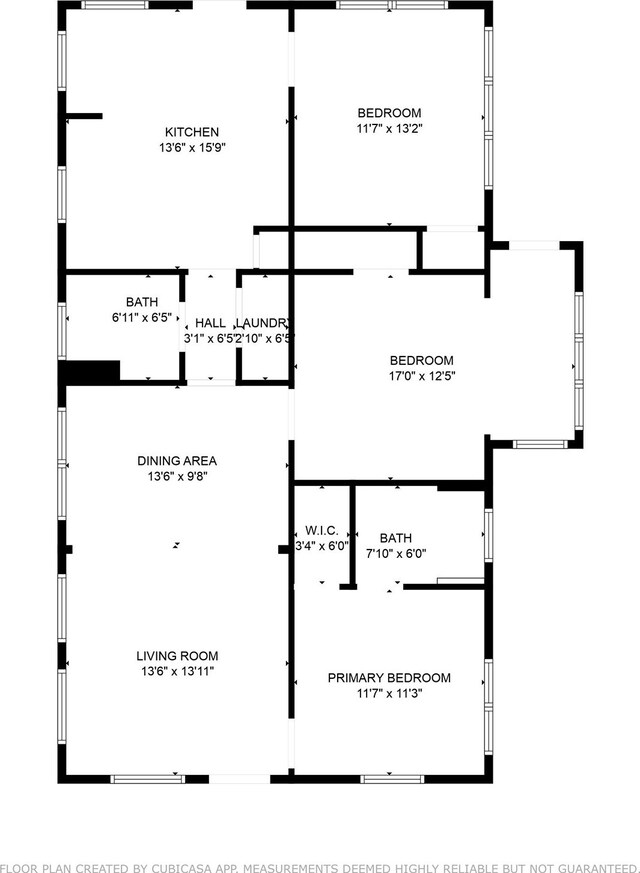 2124 21st St, Fort Worth, TX 76164 - property floor plan