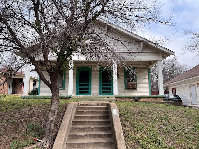 bungalow with a porch
