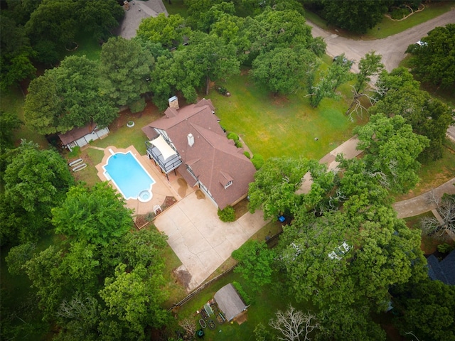 bird's eye view