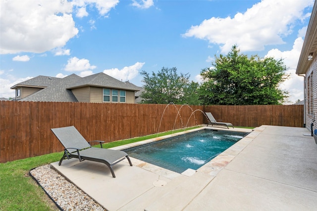 3608 Delta Dr, Mckinney, TX 75071 - view of pool featuring a patio and a fenced backyard
