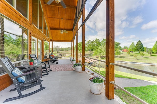 5553 Lakeshore Ct, Log Cabin, TX 75148 - view of patio