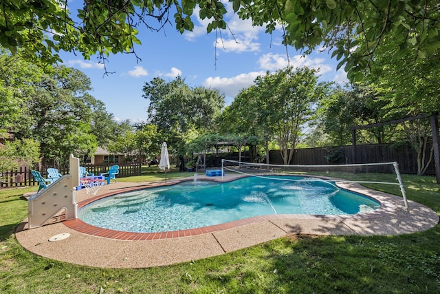 106 Hollywood Blvd, Euless, TX 76040 - view of swimming pool featuring a pergola