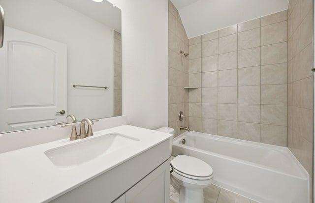 1616 Cottonwood Valley Dr, Celina, TX 75009 - full bath featuring vanity, tub / shower combination, and tile patterned flooring