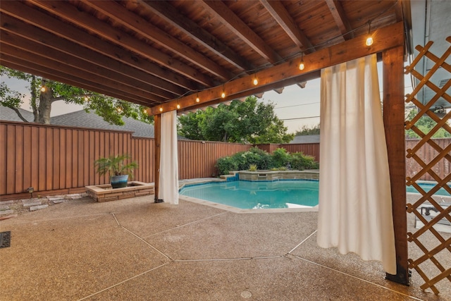 16114 Shadybank Dr, Dallas, TX 75248 - view of swimming pool featuring a fenced backyard, a fenced in pool, and a patio area