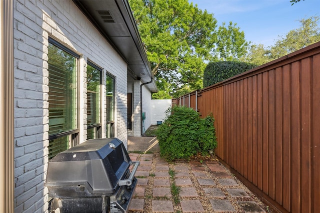 16114 Shadybank Dr, Dallas, TX 75248 - view of property exterior with brick siding and fence