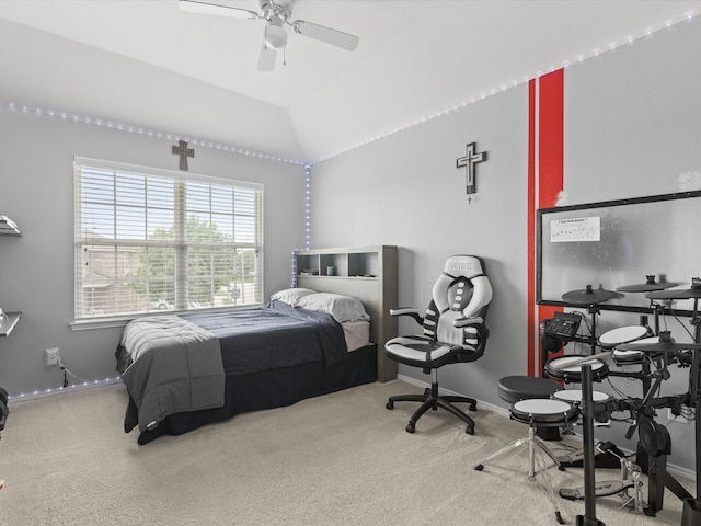 1646 Country Hls, Waxahachie, TX 75165 - bedroom with baseboards, ceiling fan, and carpet