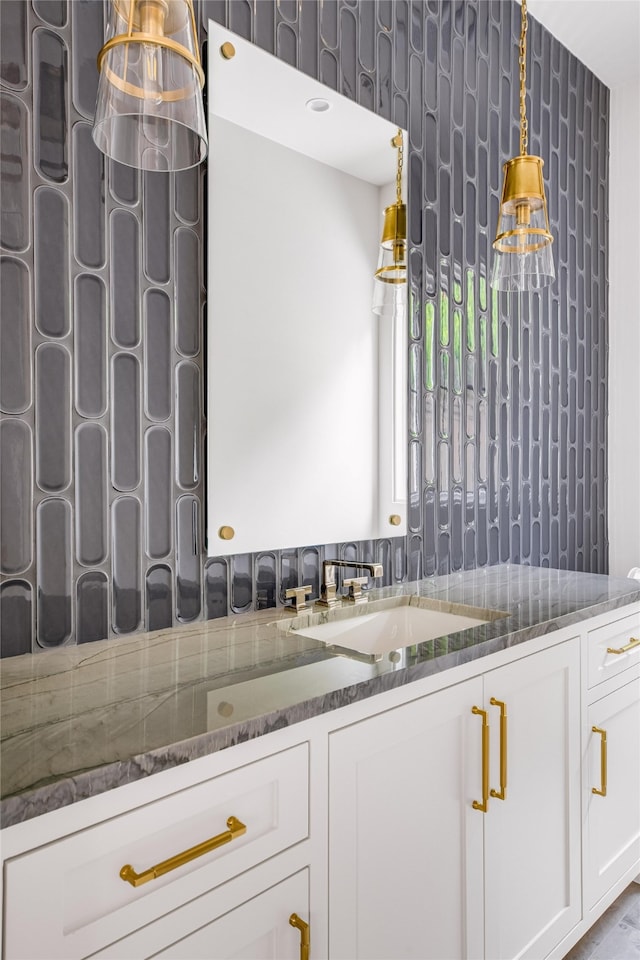 bathroom with a sink