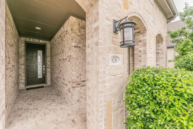 6256 Whitebrush Pl, Fort Worth, TX 76123 - entrance to property with brick siding