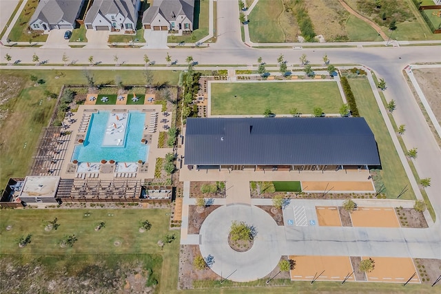 6256 Whitebrush Pl, Fort Worth, TX 76123 - birds eye view of property